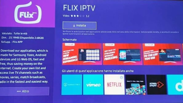 instalar flix iptv en Samsung smart tv