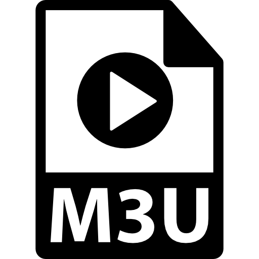 imagen con el logotipo de Lista m3u