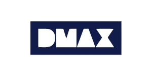 Home 6 Logo de DMAX, canal de documentales disponible en IPTV España